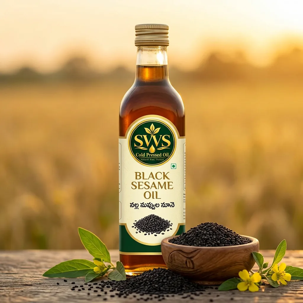 Black Sesame Oil by SVVS