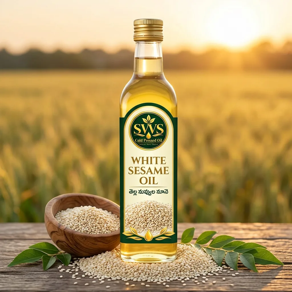 White Sesame Oil by SVVS